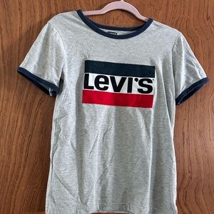 Levi's Gray and Navy T-Shirt